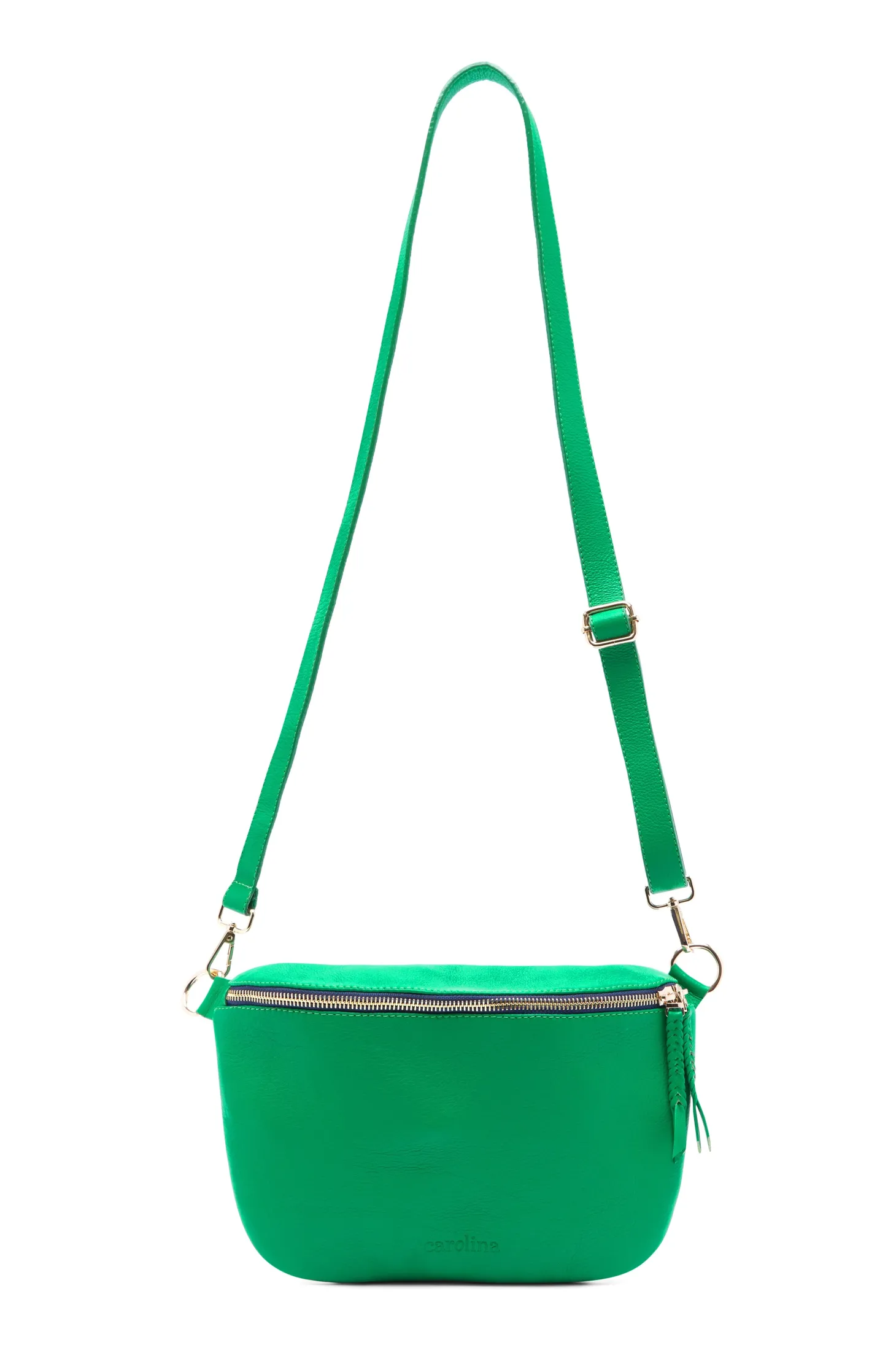 Sale Carolina Ramona Leather Handbag Emerald