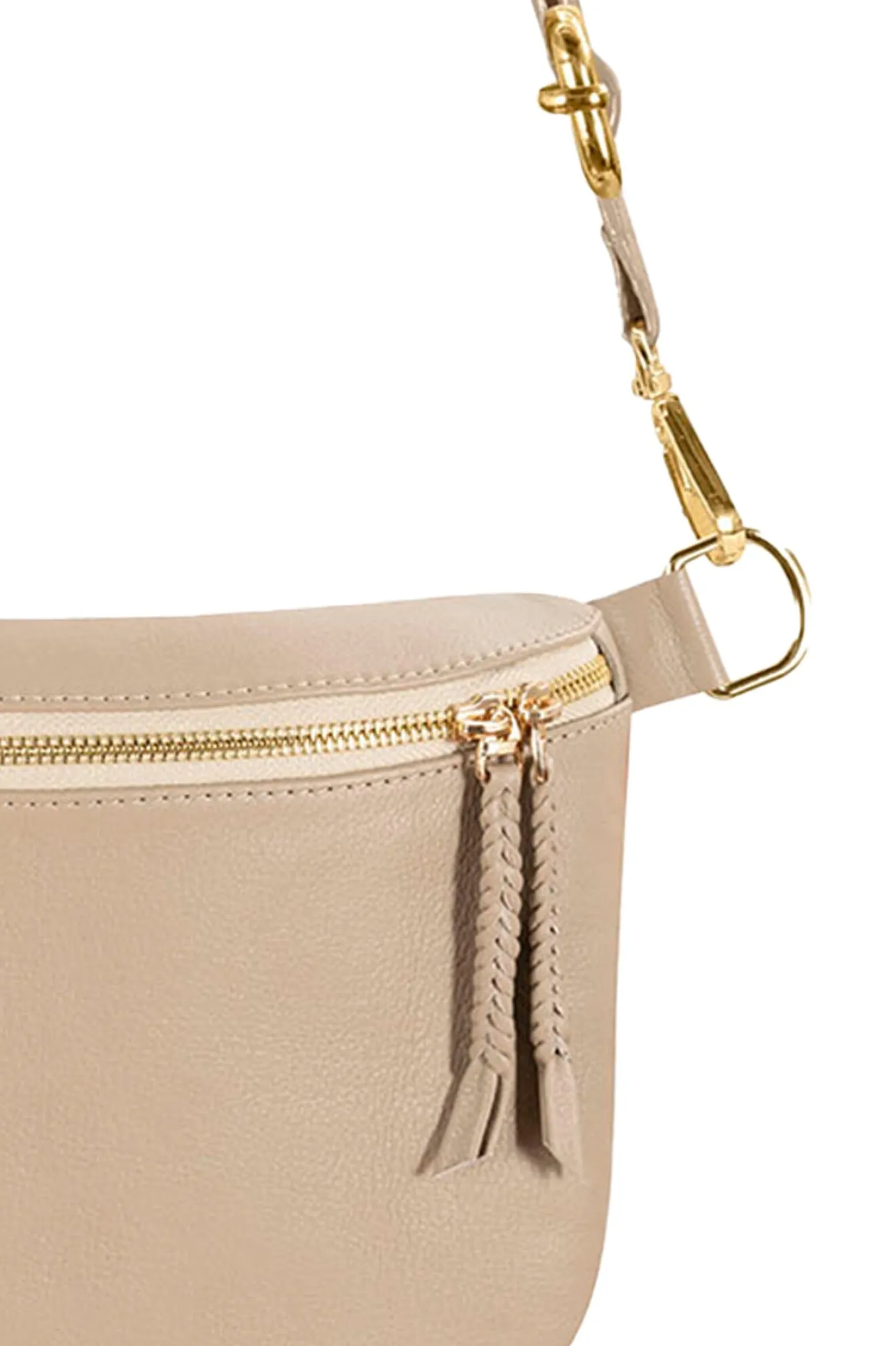 Outlet Carolina Ramona Leather Handbag Nude
