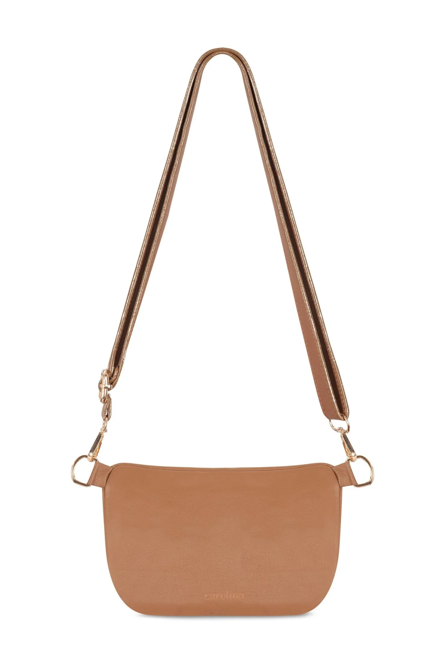 Clearance Carolina Ramona Leather Handbag Tan