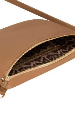 Clearance Carolina Ramona Leather Handbag Tan