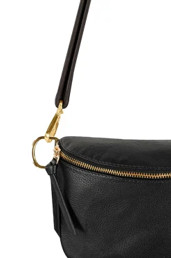 Fashion Carolina Ramona Small Leather Handbag Black