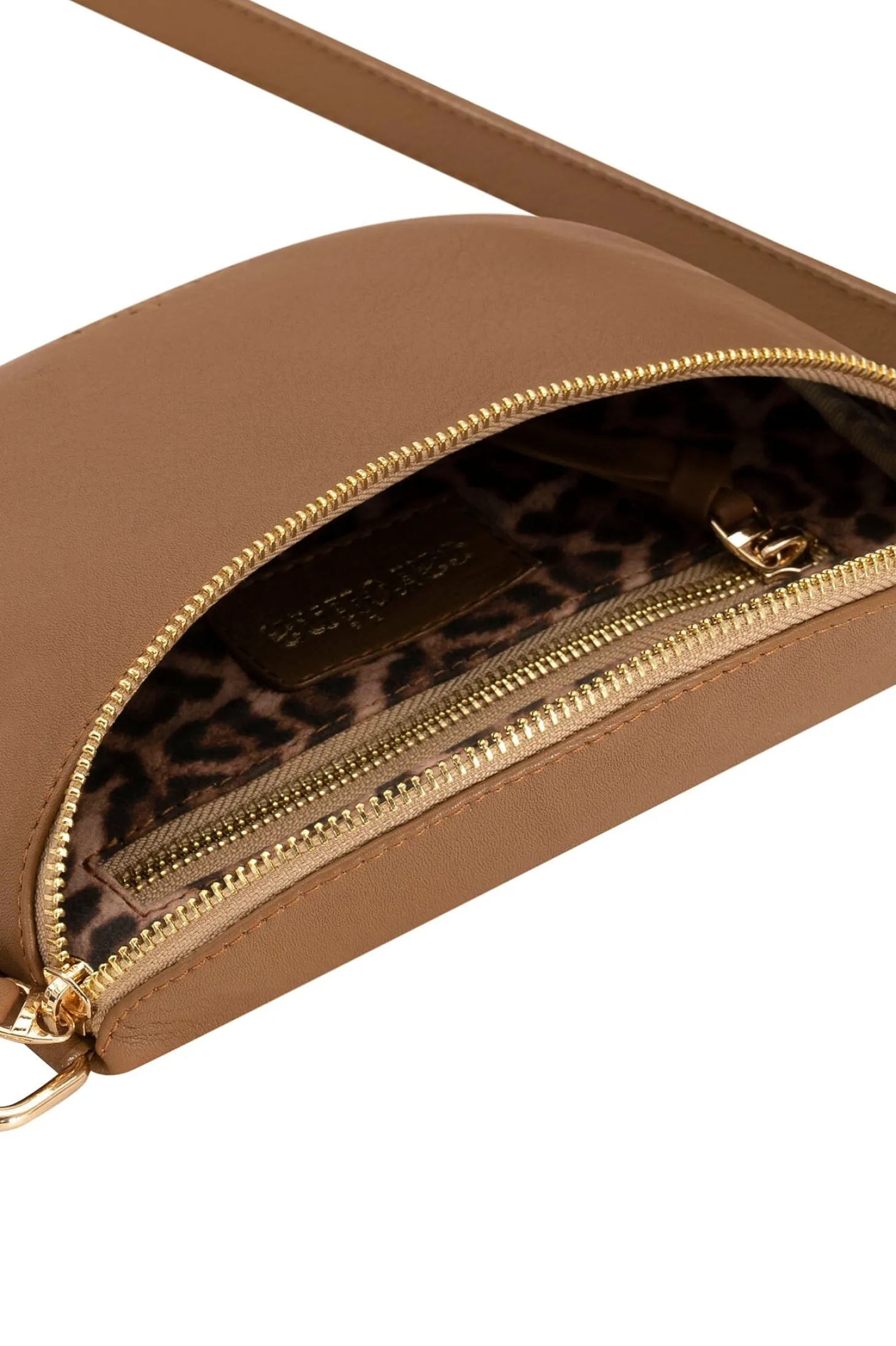 Outlet Carolina Ramona Small Leather Handbag Tan