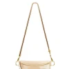 Outlet Carolina Ramona Small Leather Handbag Gold