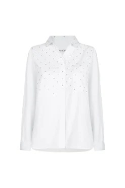 Clearance Carolina Renata White Collared Shirt