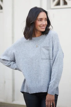 Cheap Carolina Rhonda Jumper Light Grey