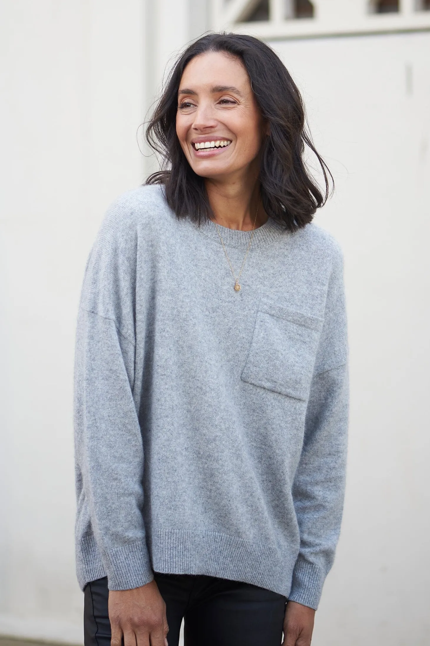 Cheap Carolina Rhonda Jumper Light Grey