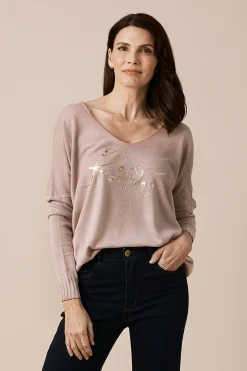 Clearance Carolina Rosé All Day Jumper Blush