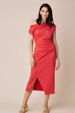 New Carolina Roslyn Dress Red