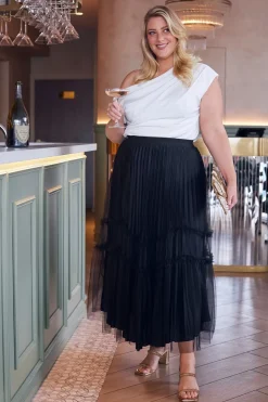 Flash Sale Carolina Roslyn Top Ivory