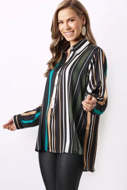 Flash Sale Carolina Sadie Long Sleeve Collared Shirt