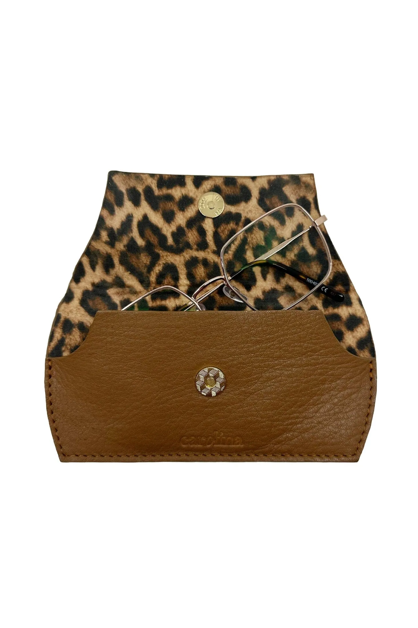 Sale Carolina Sasha Sunglass Case Tan