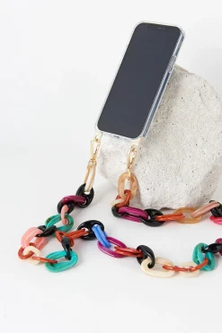 Shop Carolina Shyla Acrylic Mobile Phone Strap Multi