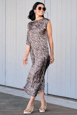 Hot Carolina St Tropez Dress Alima Print
