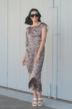 Hot Carolina St Tropez Dress Alima Print