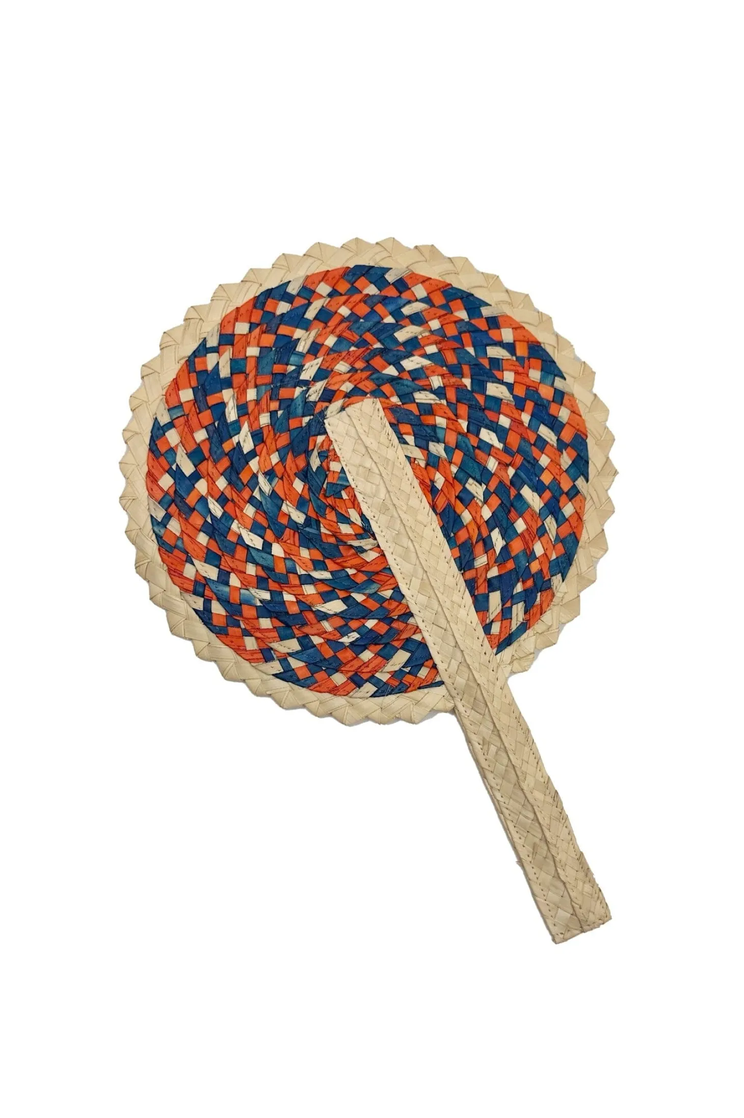 Sale Carolina Summer Fan Orange and Navy