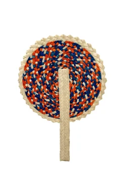Sale Carolina Summer Fan Orange and Navy