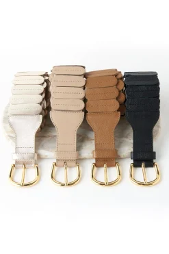 Store Carolina Tatiana Elasticated Belt Gold