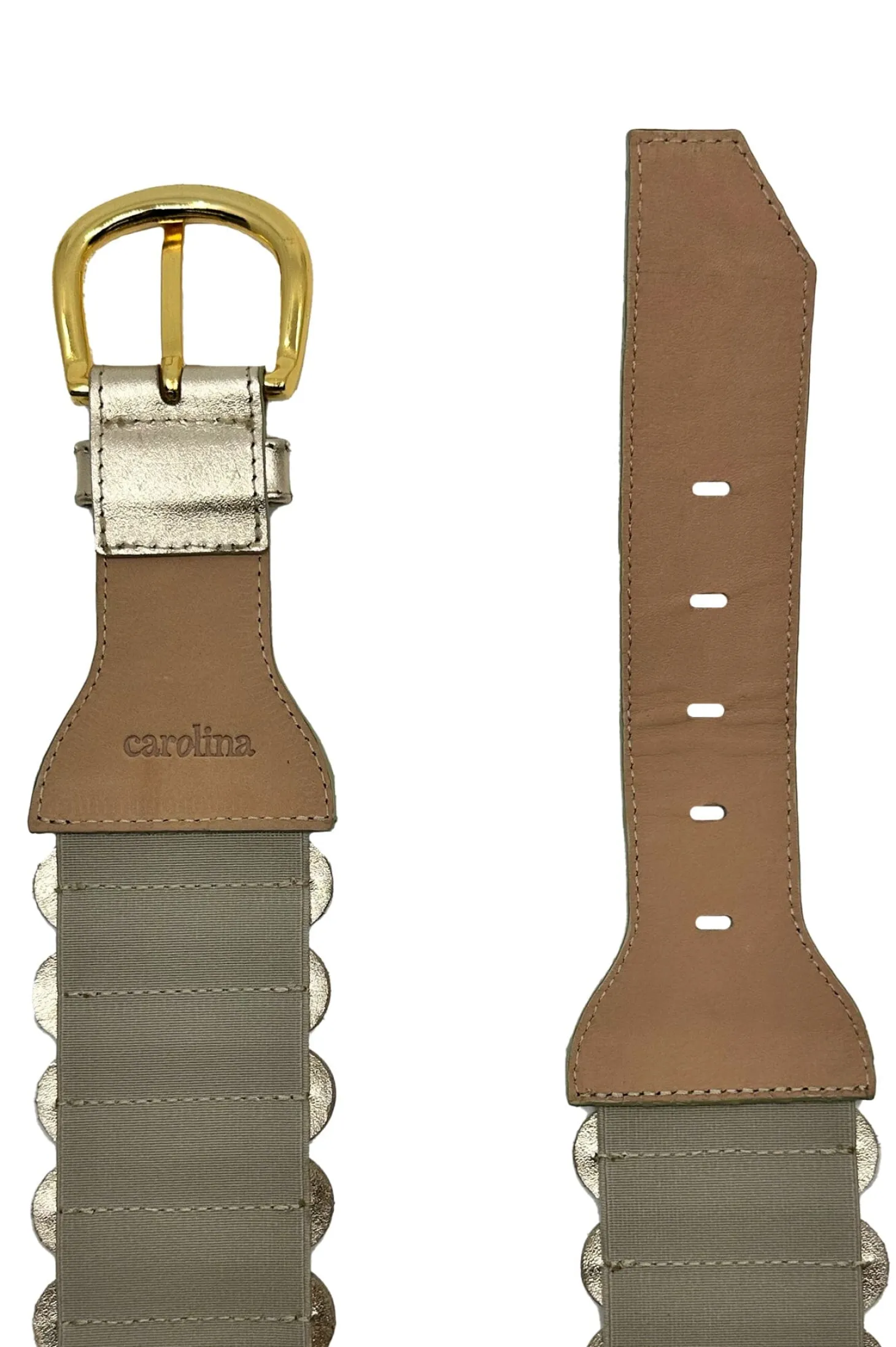 Store Carolina Tatiana Elasticated Belt Gold