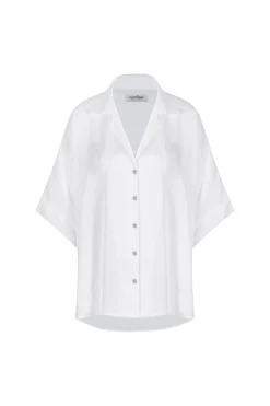 Store Carolina Tory Short Sleeve Collared Shirt White