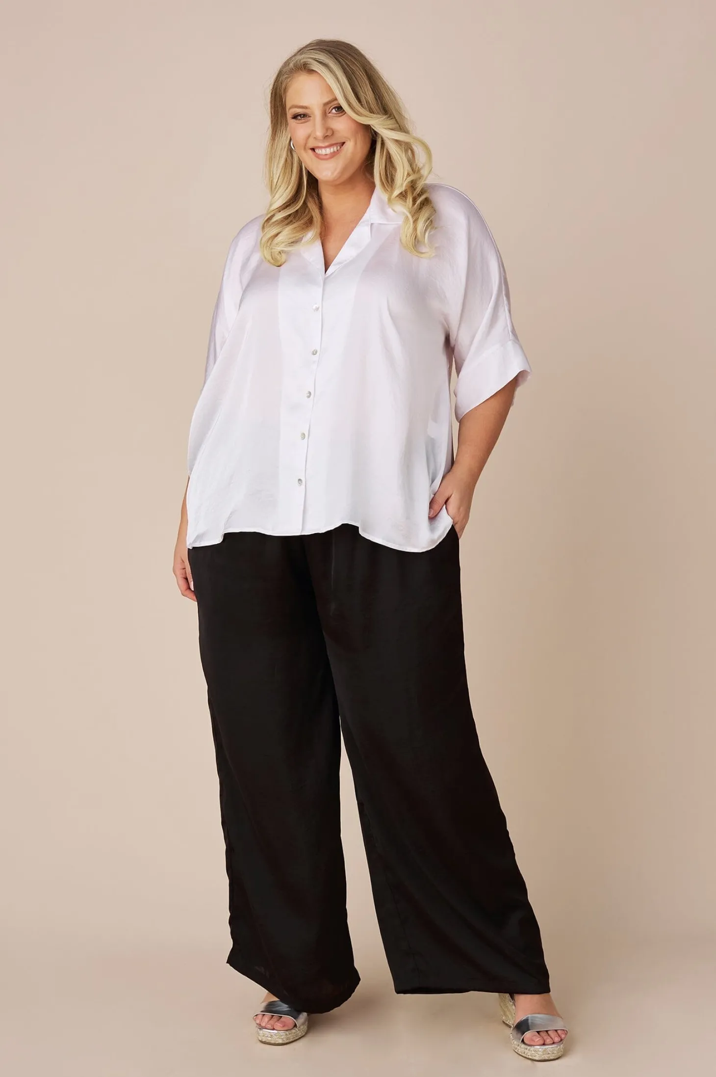 Store Carolina Tory Short Sleeve Collared Shirt White