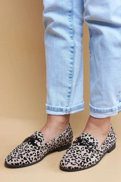 Hot Carolina Virginia Loafers Animal Print