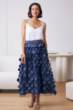 Best Sale Carolina Willow Skirt Navy