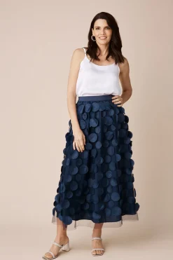 Best Sale Carolina Willow Skirt Navy