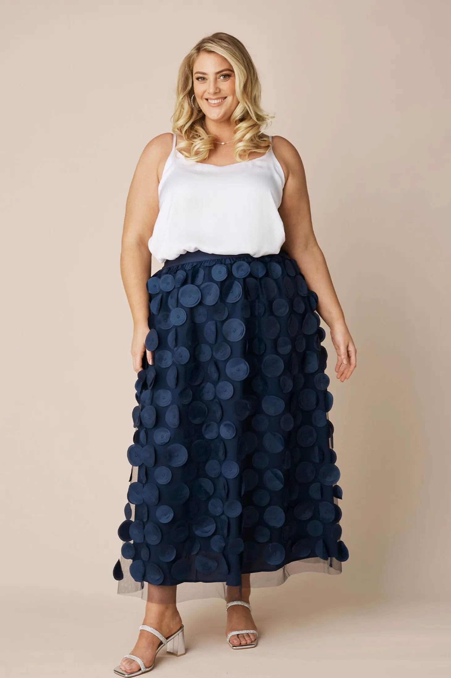 Best Sale Carolina Willow Skirt Navy